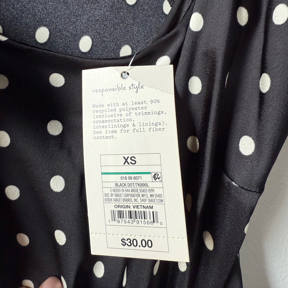 SLIP MIDI DRESS - Picture 6 of 7